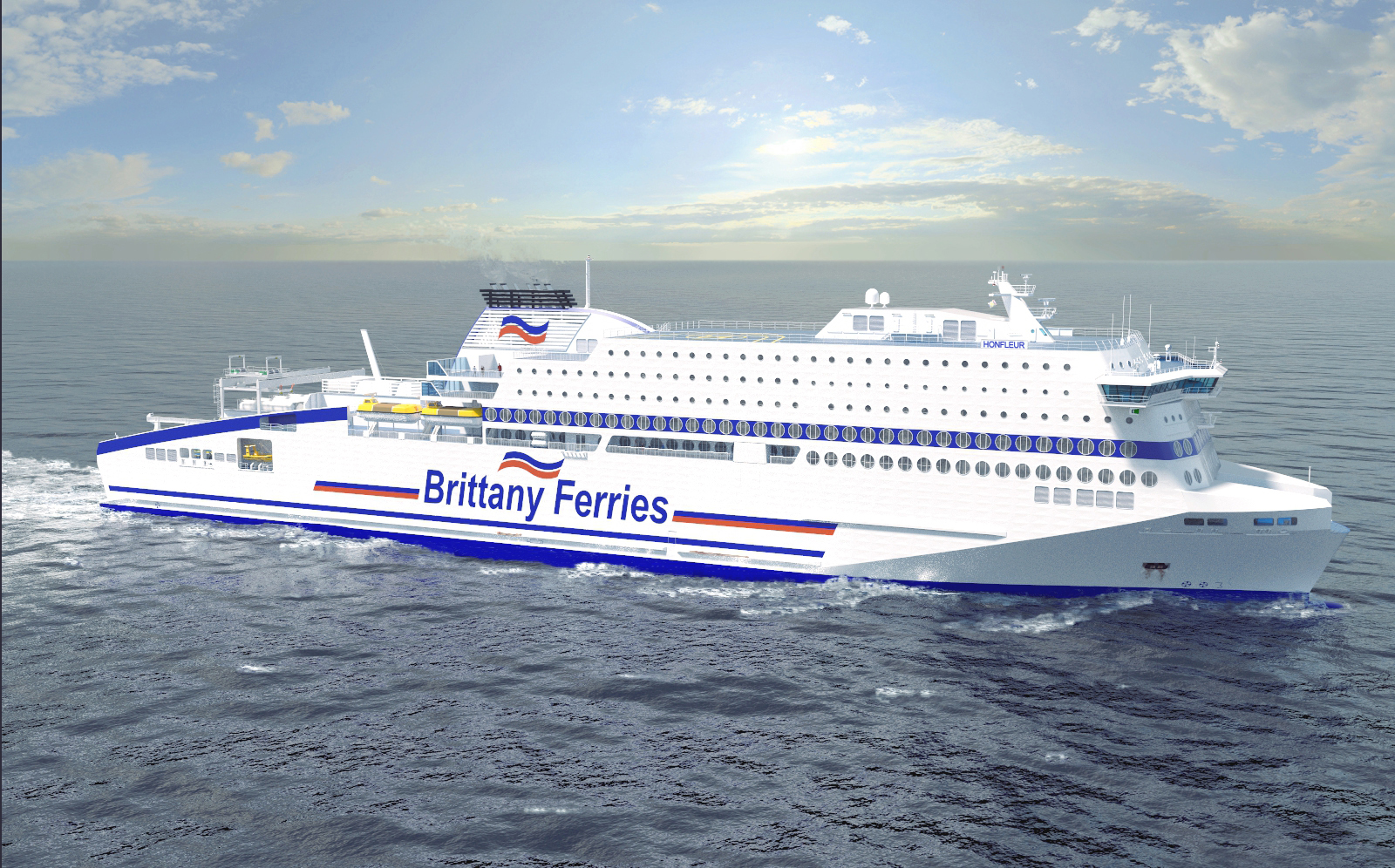 Total Lubmarine and Total Marine Fuels Global Solution to supply new Brittany Ferries vessel Honfleur