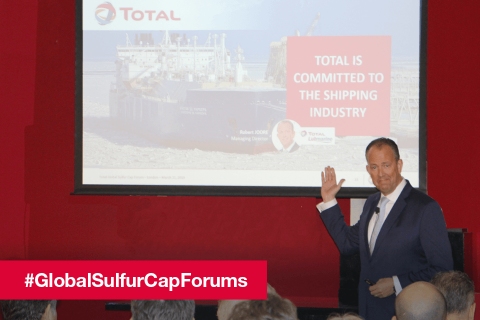Global Sulfur Cap Forum in London - Robert Joore, General Manager of Total Lubmarine