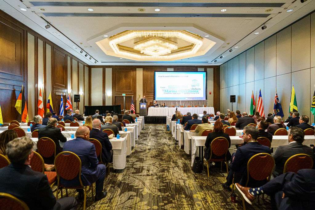 Shipping Professionals attending a CMA Shipping Keynote