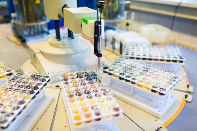 LubDiag Oil samples at the Laboratory