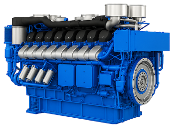 4-stroke marine engine