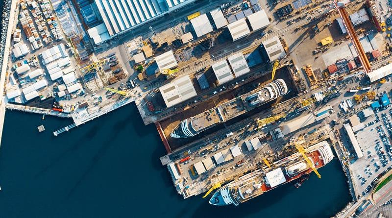 View of a port