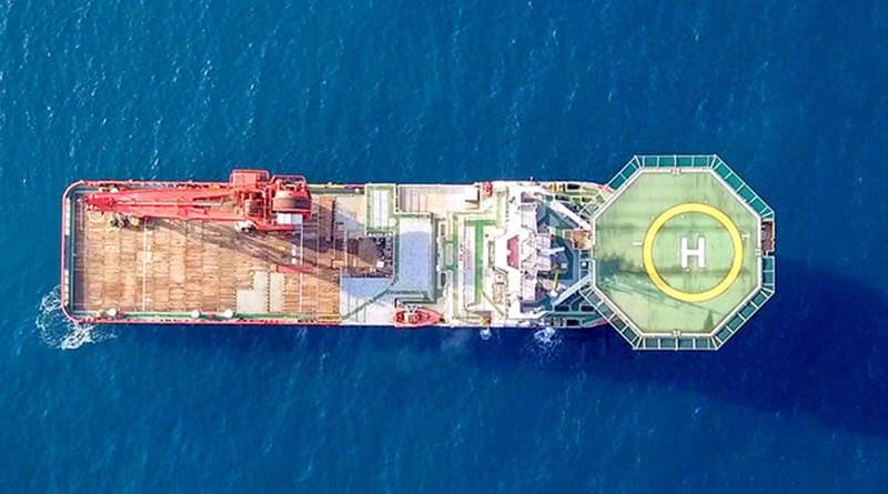 Vessel at sea