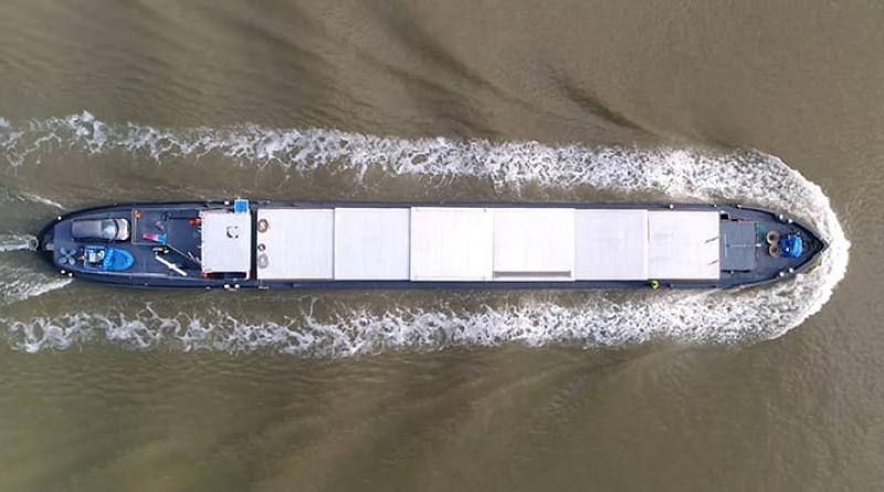 Vessel at sea