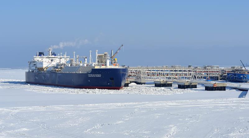 Vessel at sea