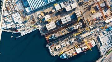 View of a port