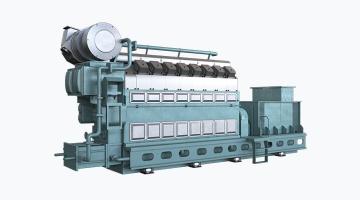 Trunk piston engine