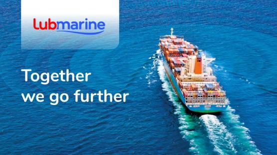 ©TotalEnergies Container vessel heading to horizon with new Lubmarine signature