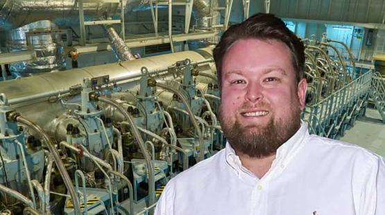 (c) TotalEnergies Christopher White, Marine Lubrication Engineer at Lubmarine
