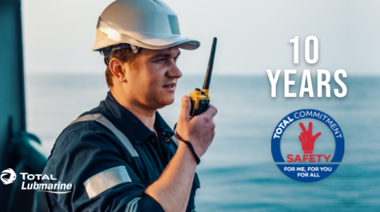 Total Lubmarine 10 year zero incident anniversary Total Lubmarine 10 year zero incident anniversary
